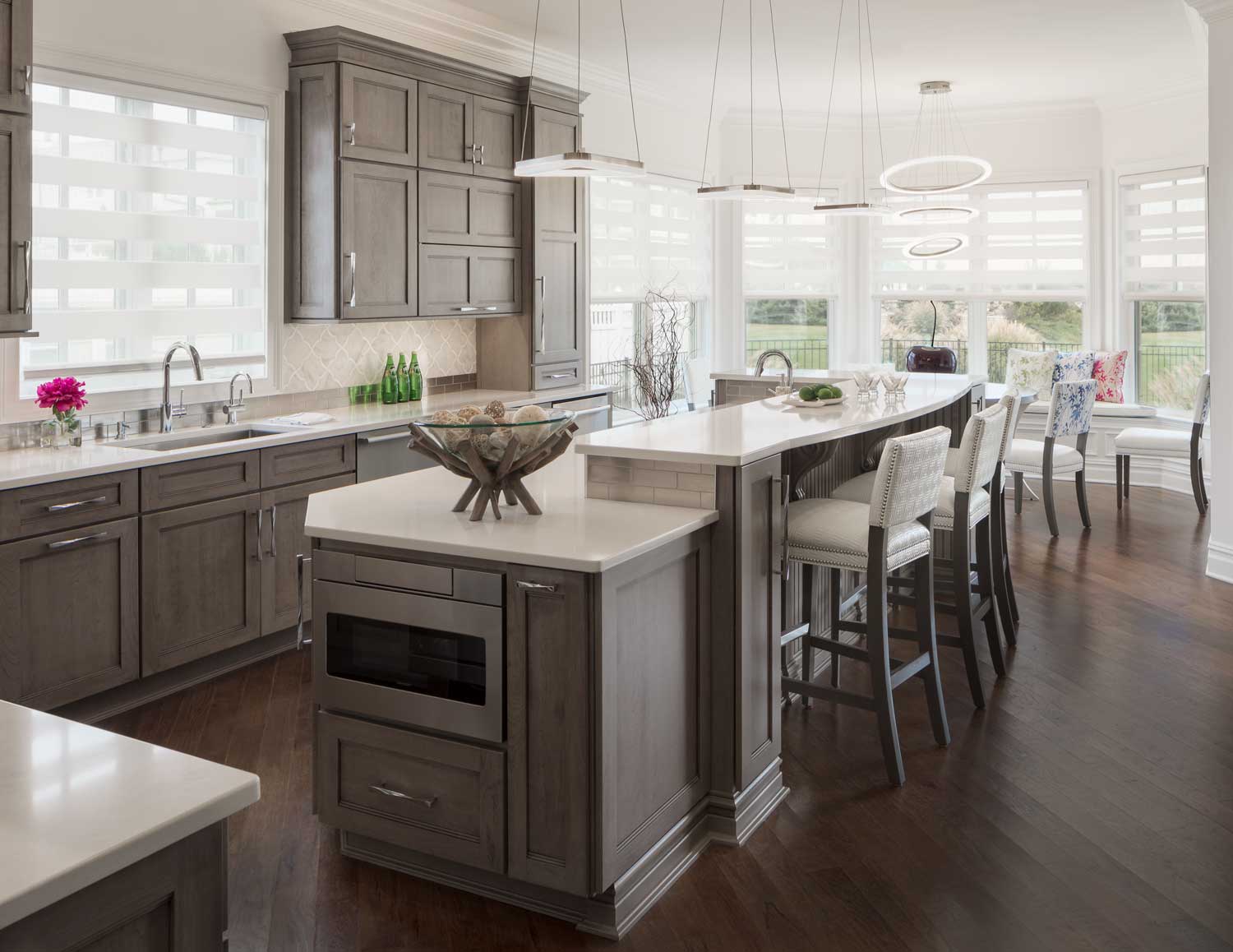 Contemporary Ocean-View Kitchen